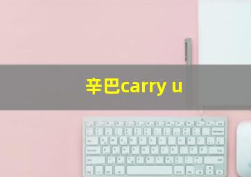 辛巴carry u